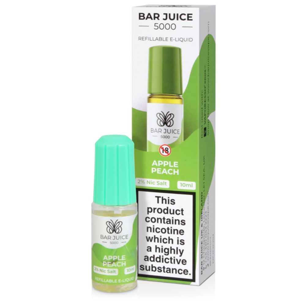Bar Juice Apple Peach E Liquid 10ml