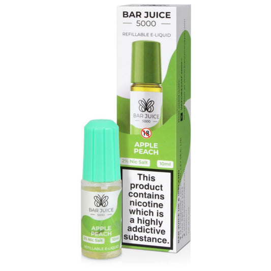 Bar Juice Apple Peach E Liquid 10ml