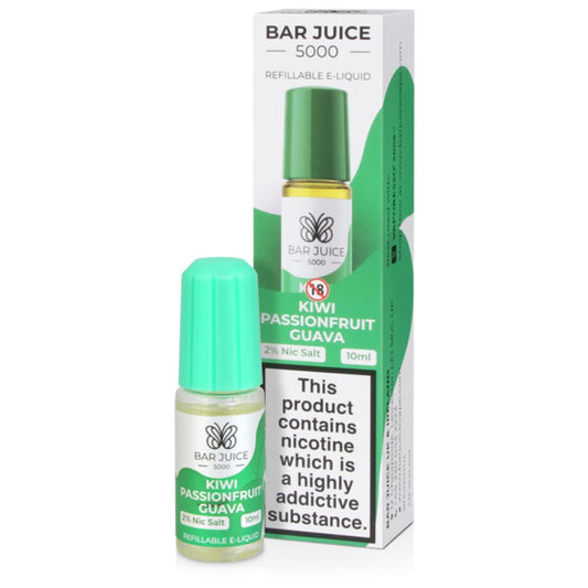 Bar Juice Kiwi Passionfruit Guava E Liquid 10ml