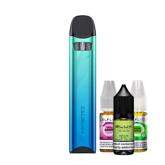 Uwell Caliburn A3S Kit + E-Liquid Bundle