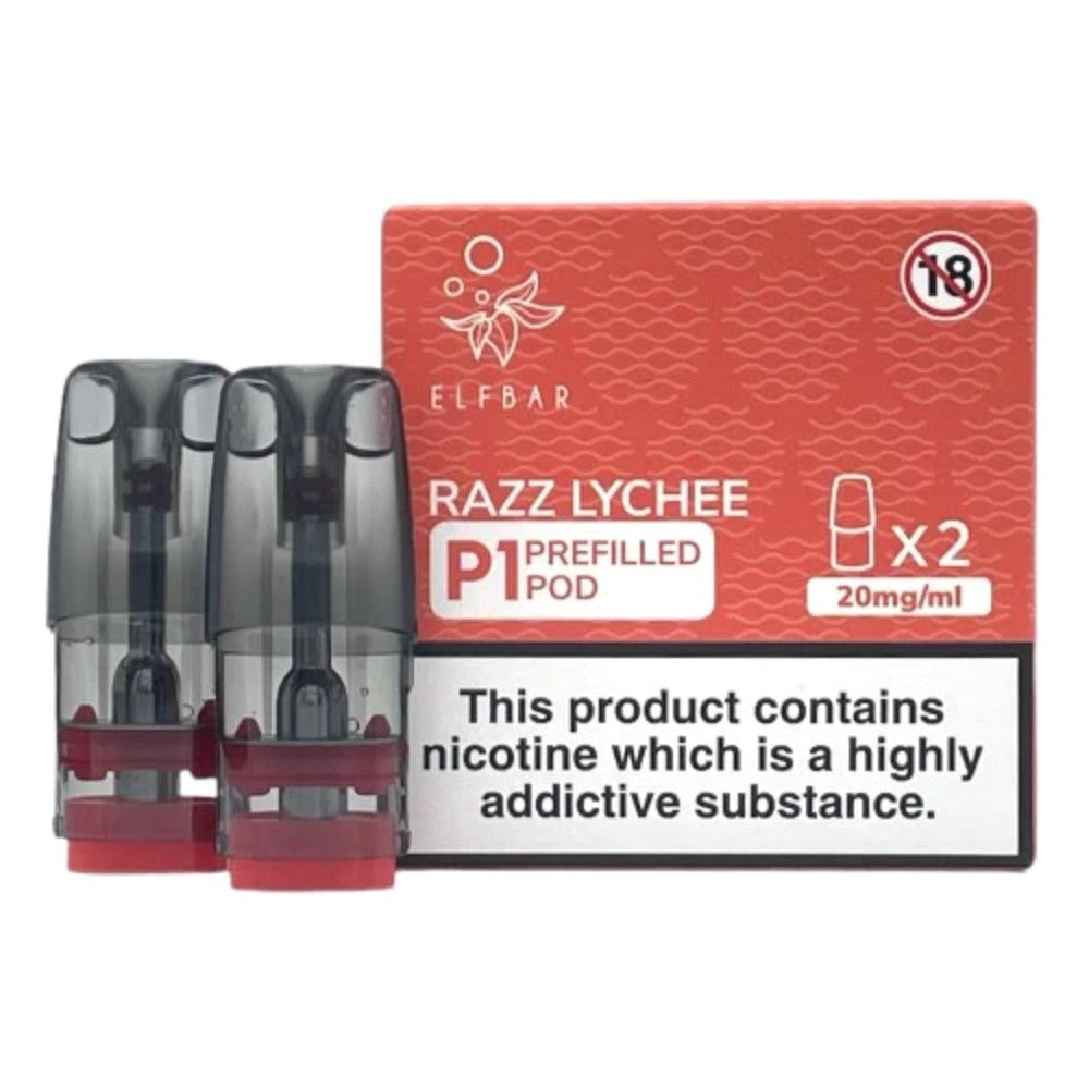 Elf Bar Mate P1 Razz Lychee Pods (2 Pack)
