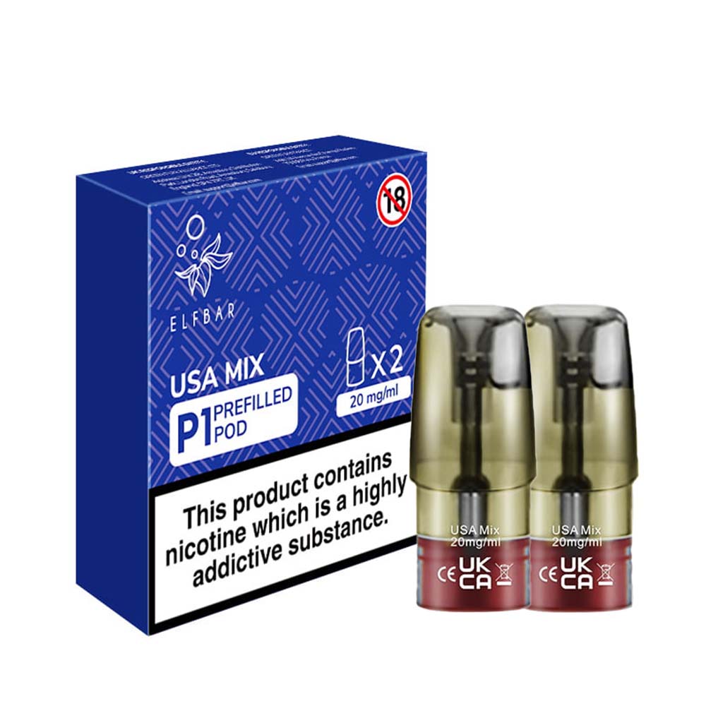 Elf Bar Mate P1 USA Mix Pods (2 Pack)