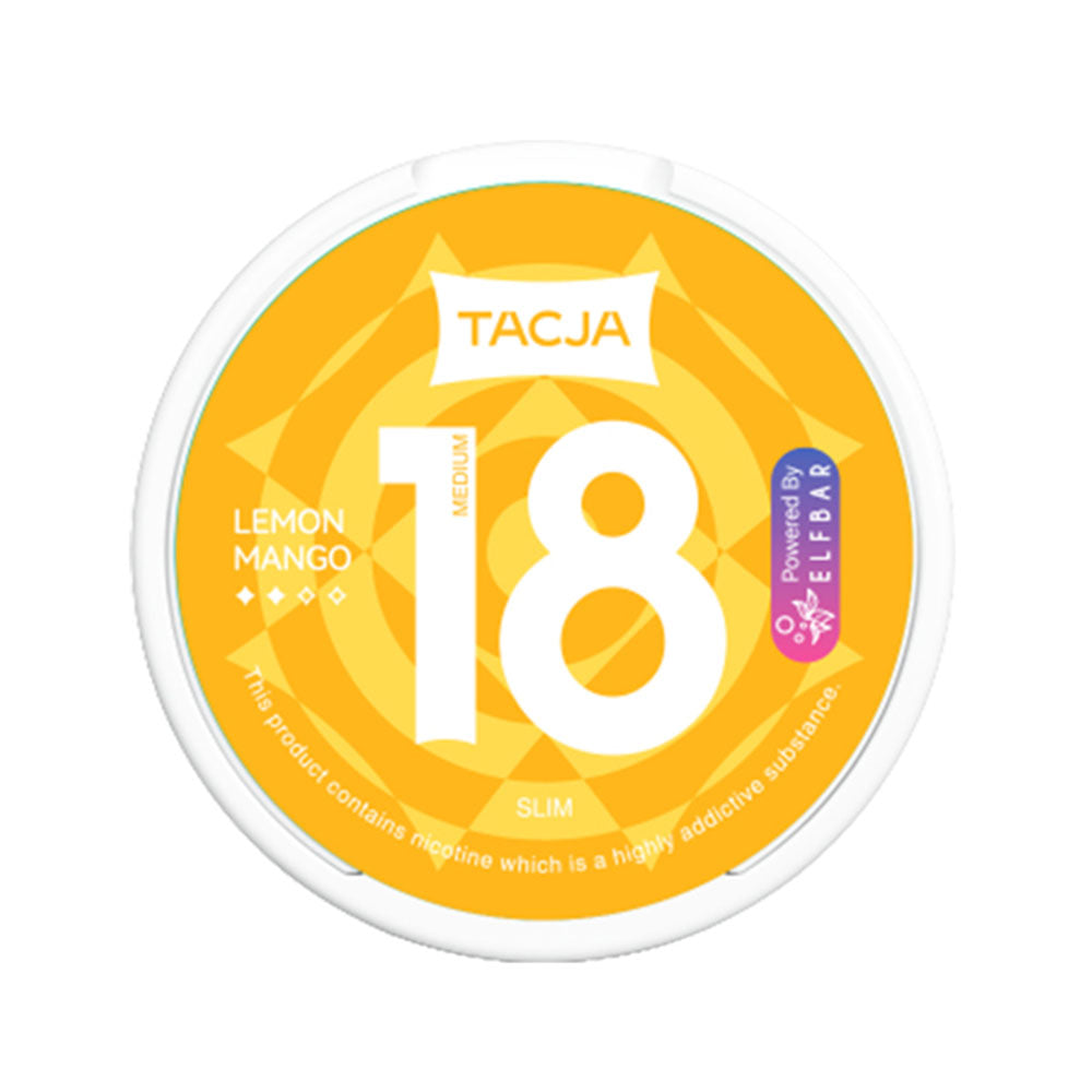 Elf Bar TACJA Nicotine Pouches Mellow Lemon Mango