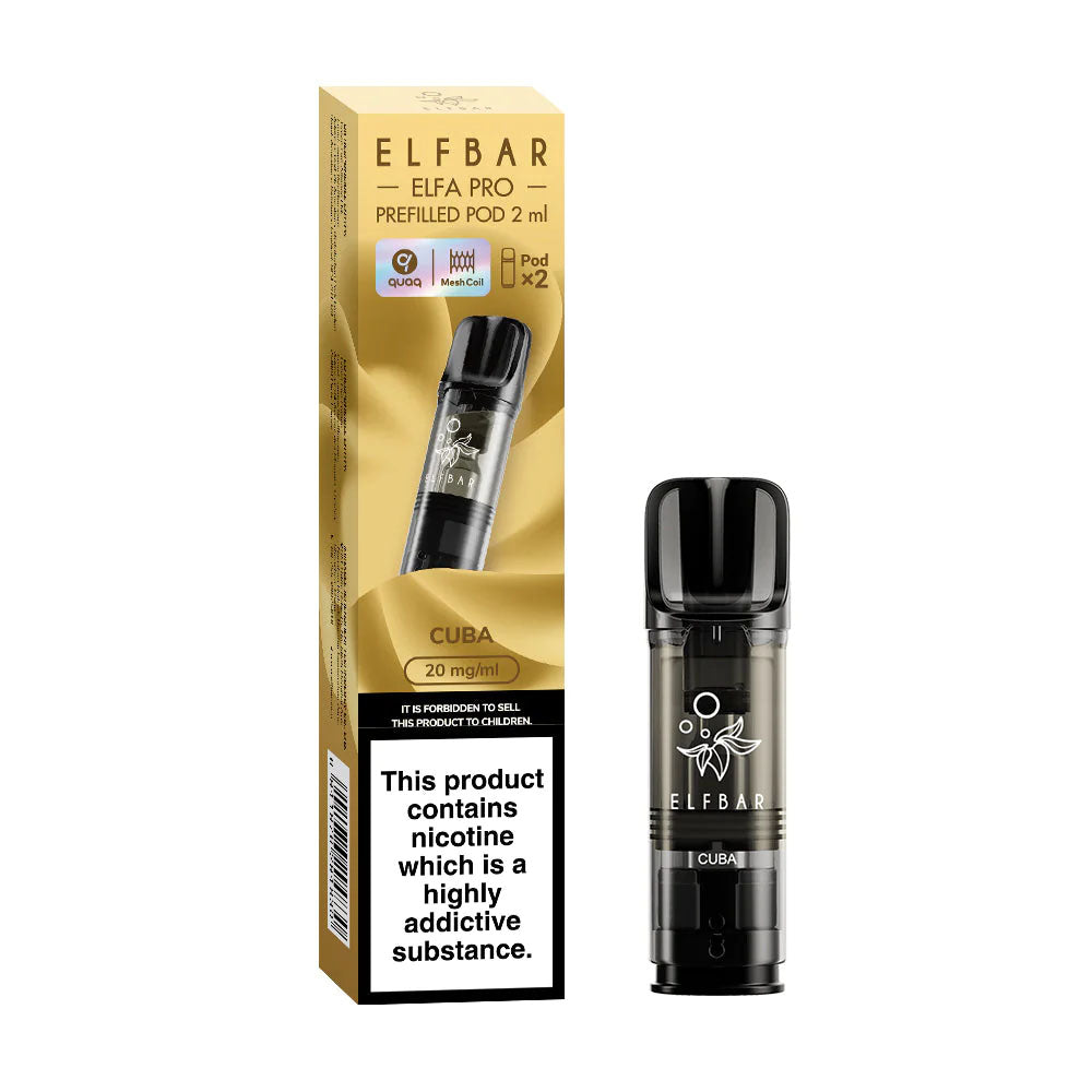 Elf Bar ELFA Pro Cuba Pods (2 Pack)