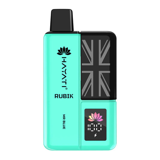 Hayati Rubik 7000 Puffs Mr Blue