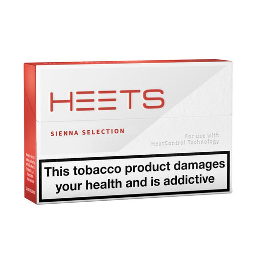 IQOS HEETS Sienna Label