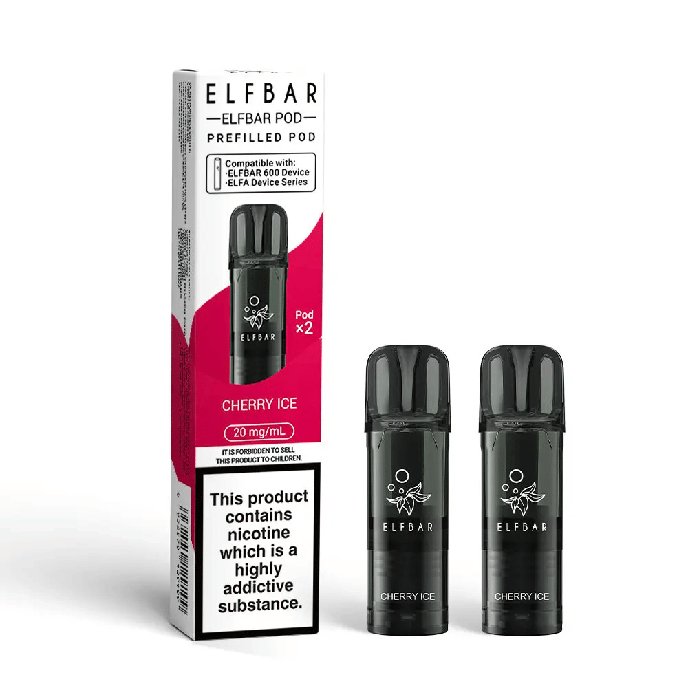 Elf bar 600 Prefilled Pod Cherry Ice