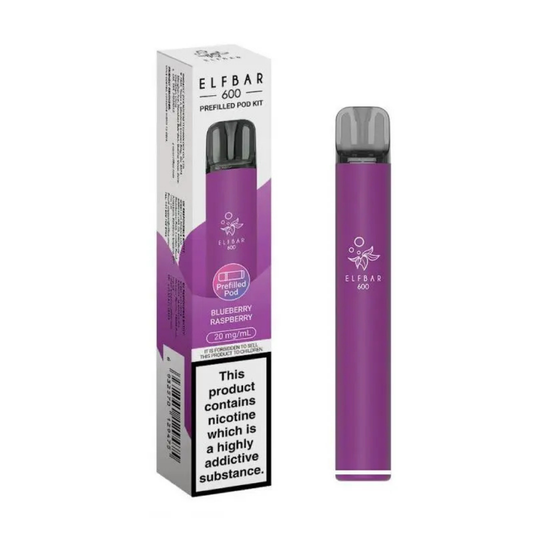 ELFBAR 600 Prefilled Pod Kit Blueberry Raspberry