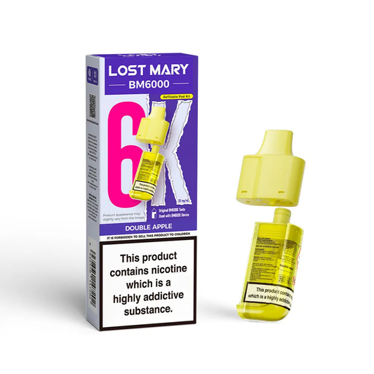 Lost Mary BM6000 Prefilled Pod Double Apple