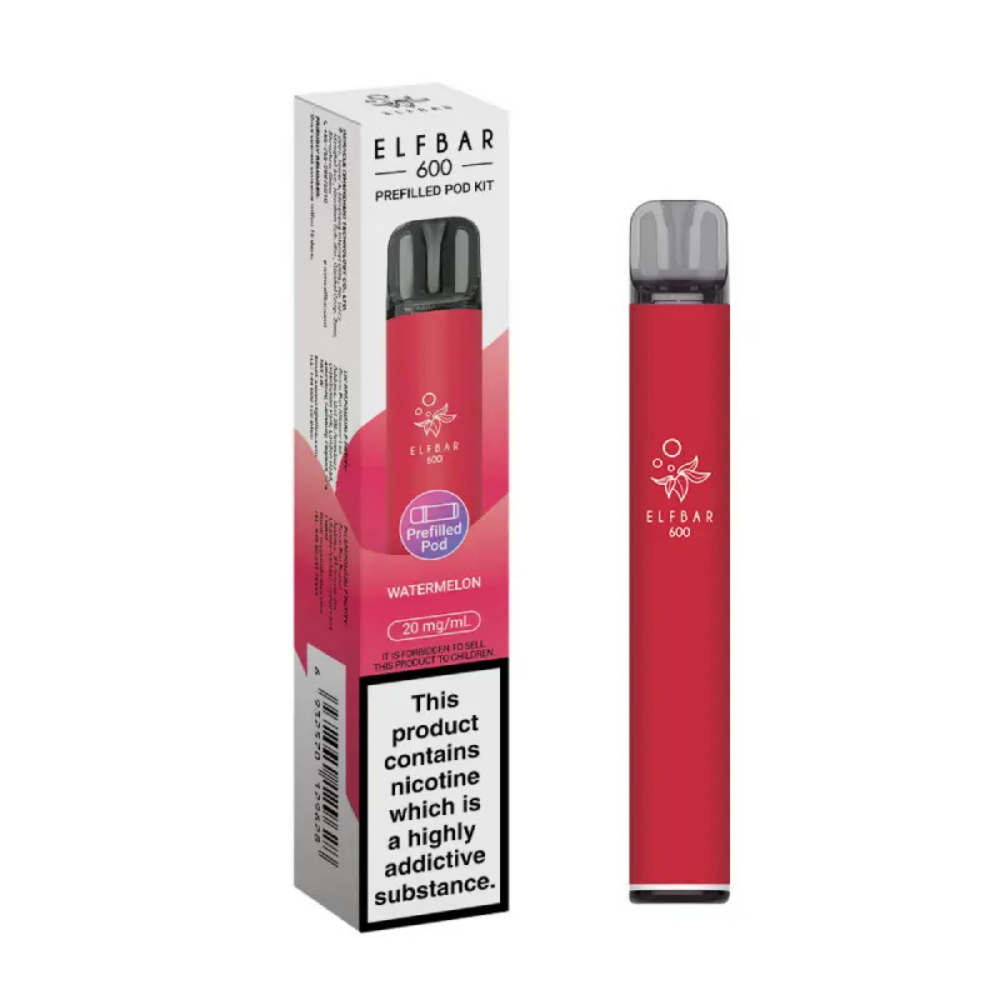 ELFBAR 600 Prefilled Pod Kit Watermelon