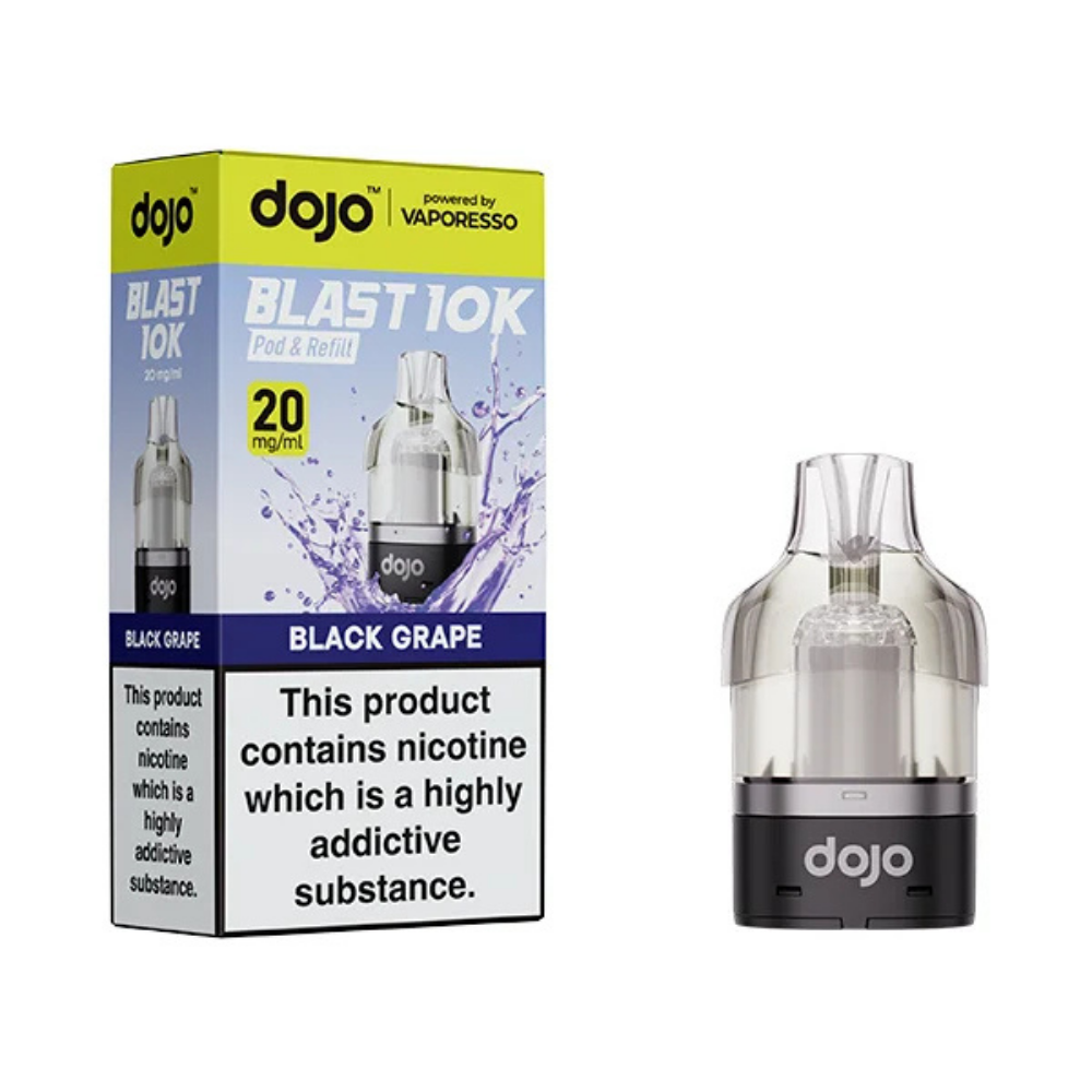 Vaporesso Dojo Blast 10K Prefilled Pod Black Grape