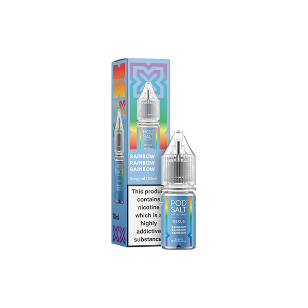 Pod Salt Nexus Rainbow E Liquid 10ml