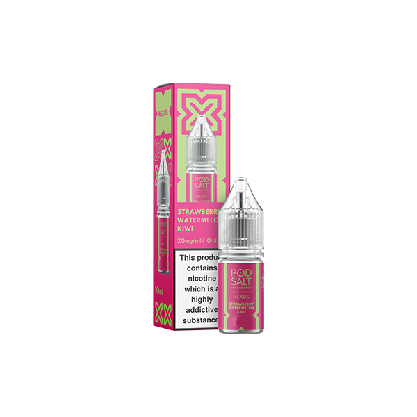 Pod Salt Nexus Strawberry Watermelon Kiwi E Liquid 10ml