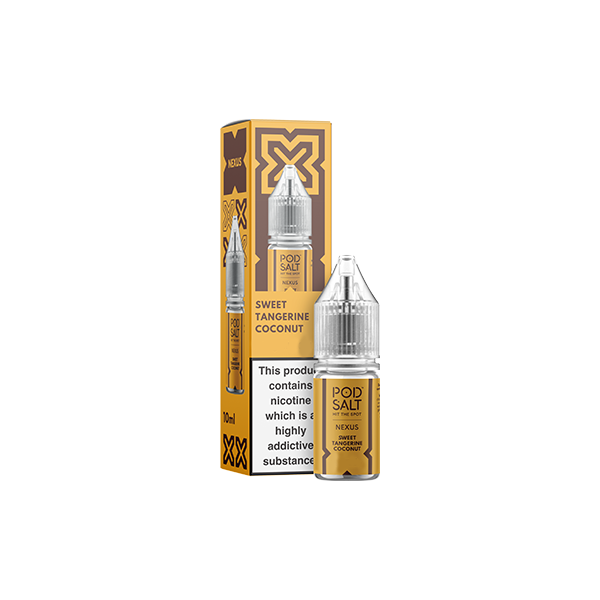 Pod Salt Nexus Sweet Tangerine Coconut E Liquid 10ml