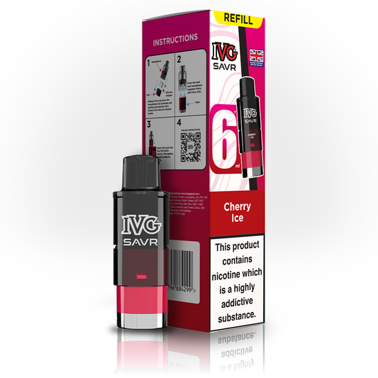 IVG SAVR Cherry Ice Refill