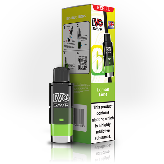 IVG SAVR Lemon Lime Refill