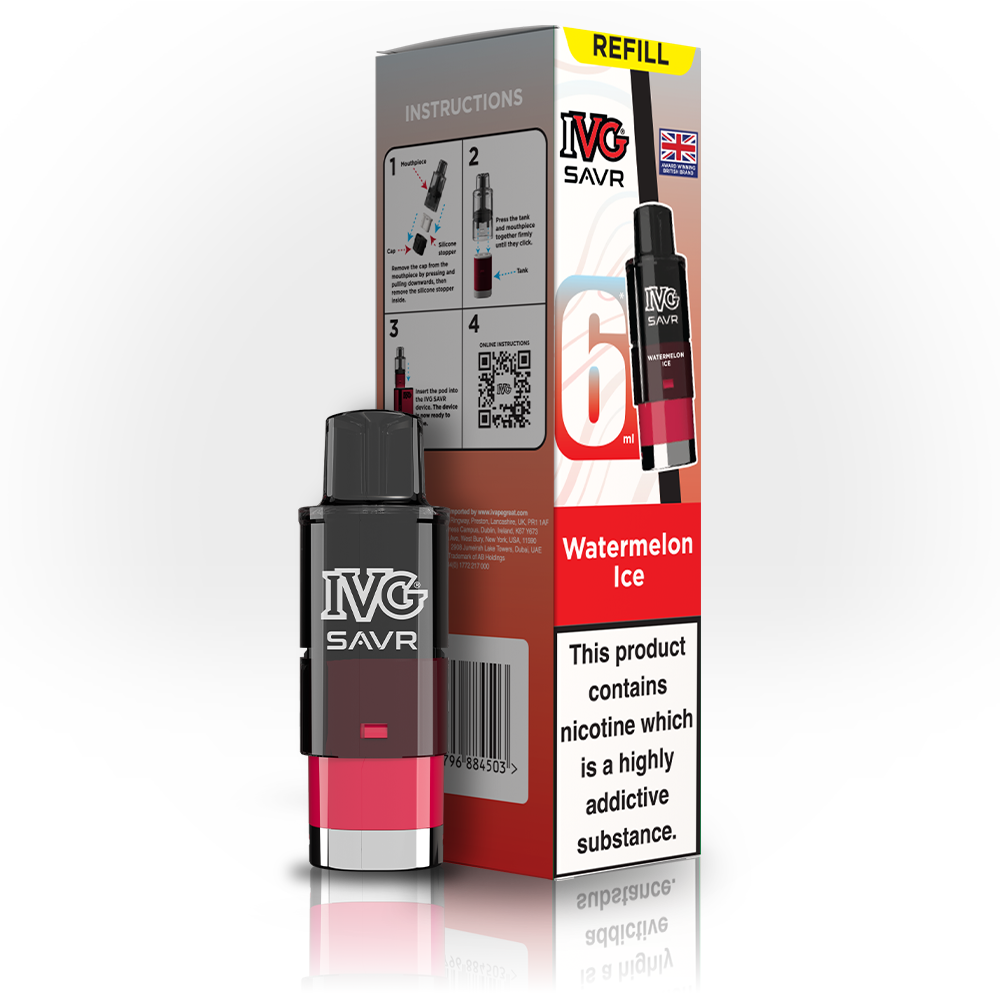 IVG SAVR Watermelon Ice Refill